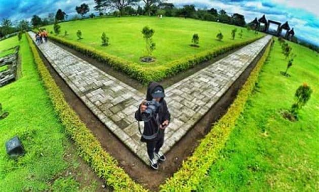 sudut candi ratu boko