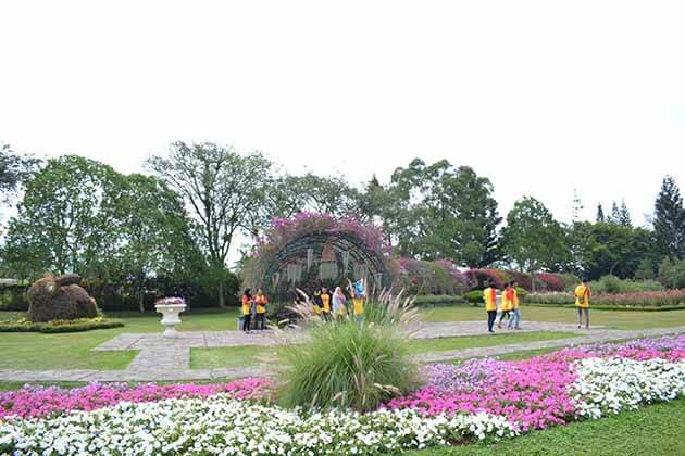 Akses Taman Bunga Nusantara Dari Stasiun Bogor