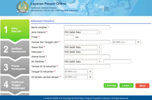 Cara Membuat Paspor Secara Manual dan Online 3