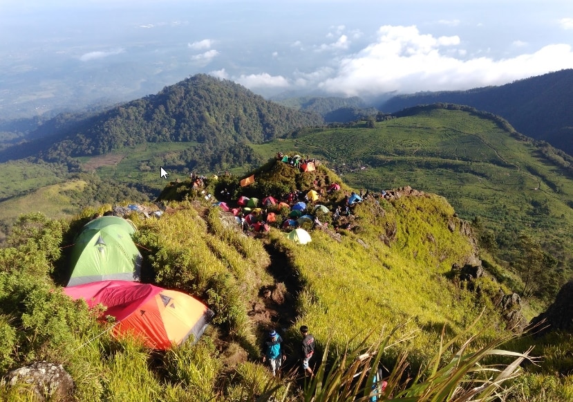 Gunung Ungaran Semarang, Jalur Pendakian dan Spot Menarik