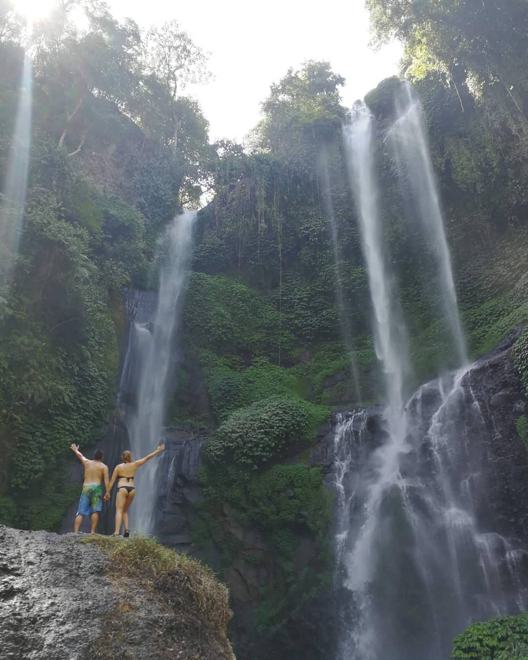 Nungnung Waterfall, Natural Paintings That Exist in the Real World 2