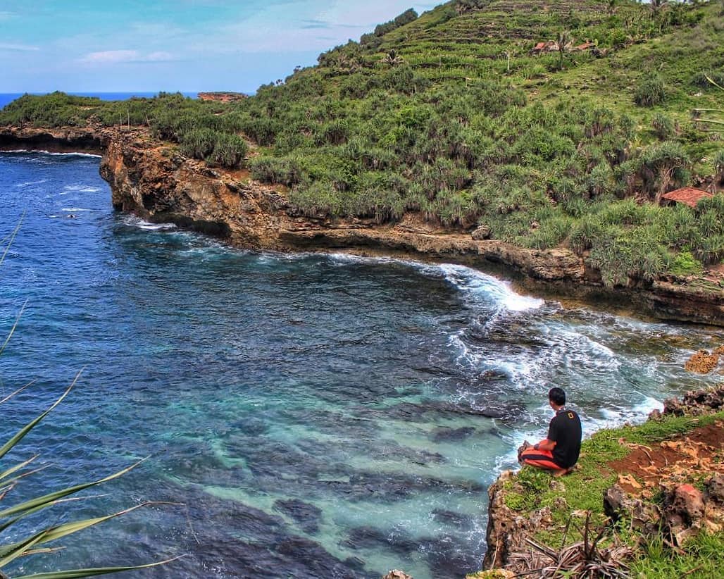 5 Gambar Pantai Jogan Gunung Kidul Lokasi Dan Tiket Masuk