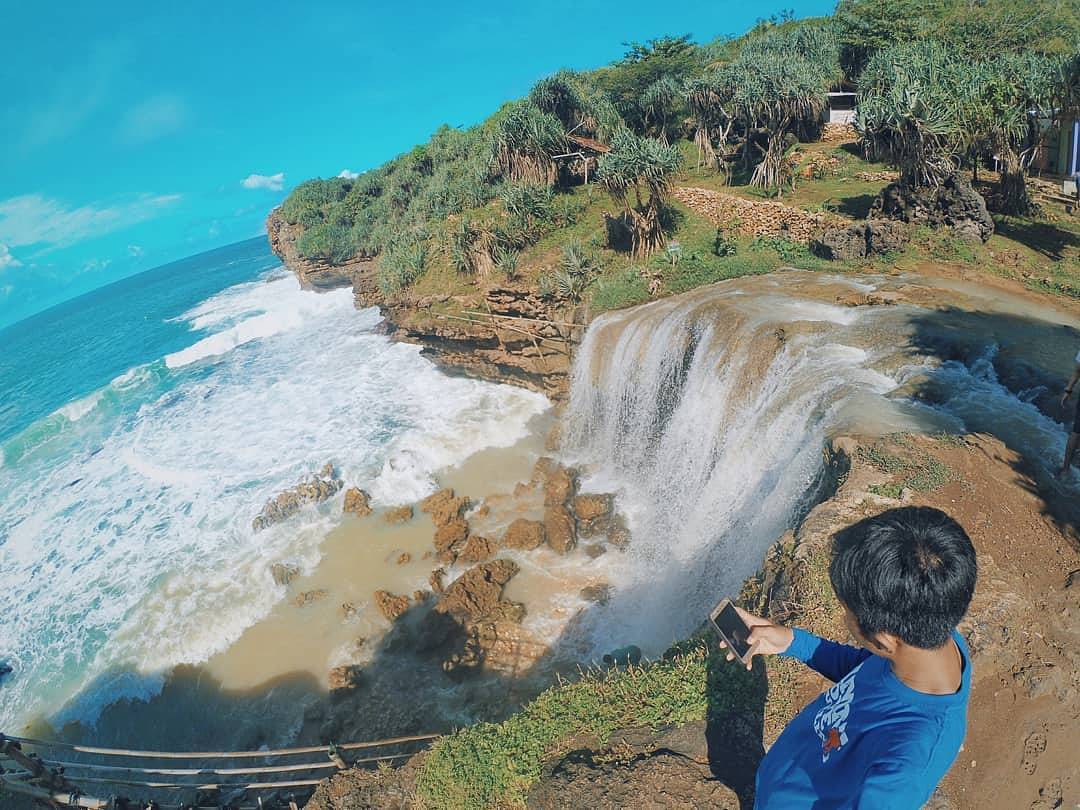 5 Gambar Pantai Jogan Gunung Kidul Lokasi Dan Tiket Masuk