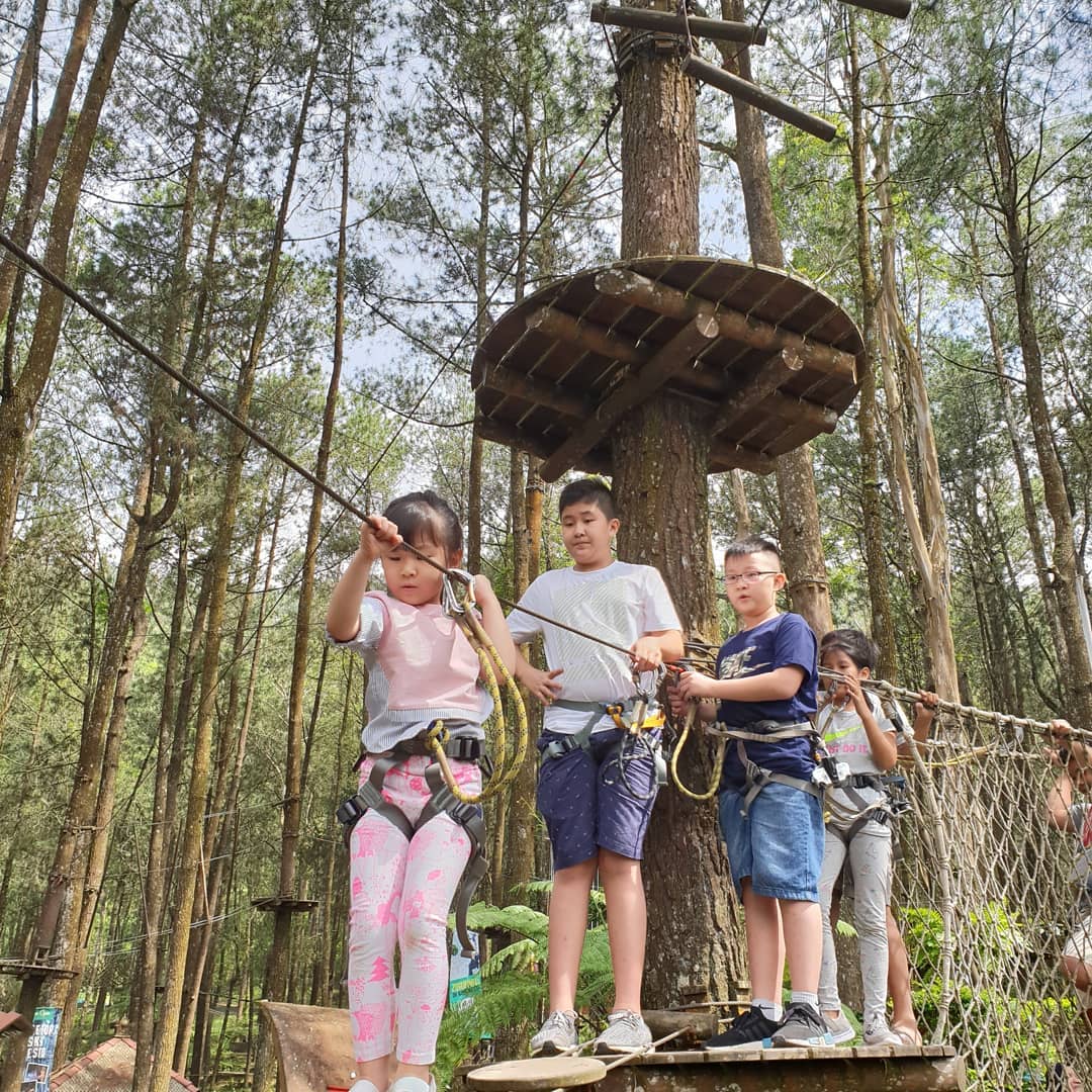 Kopeng Treetop Adventure Park Wahana Fasilitas dan Tiket 