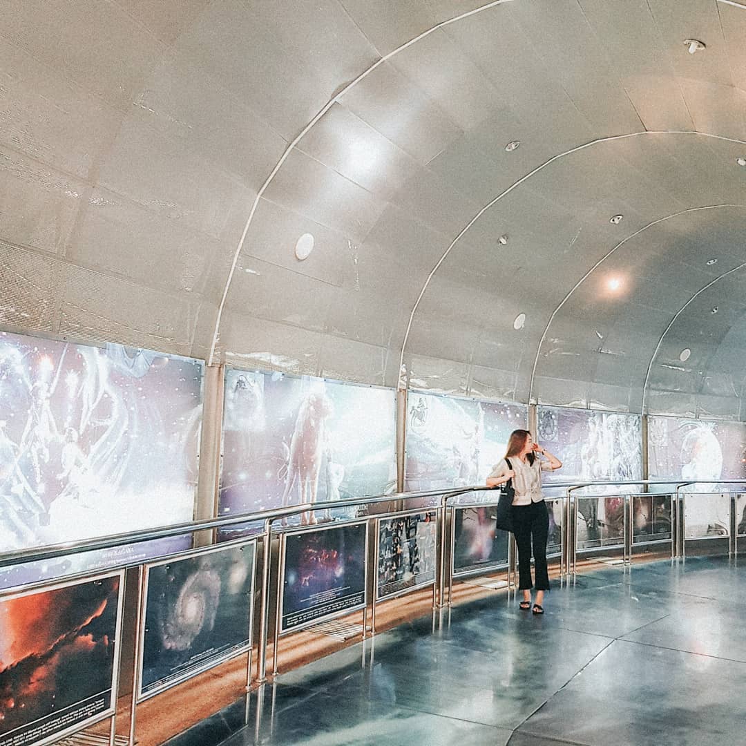 View di dalam Planetarium Jakarta