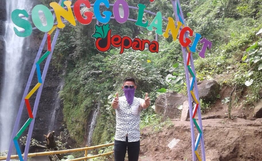 10 Foto Air Terjun Songgo Langit Jepara Tiket Masuk dan 