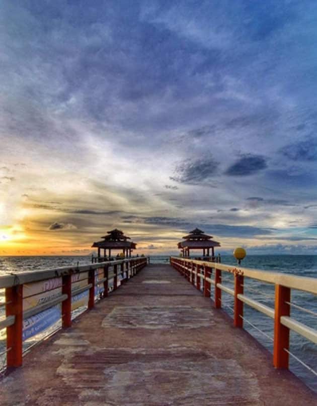   Tiket Masuk dan Rute ke Pantai Sambolo Anyer  Banten 