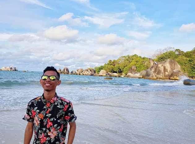  Pantai Tanjung Tinggi Belitung dan Laskar Pelangi Peta 